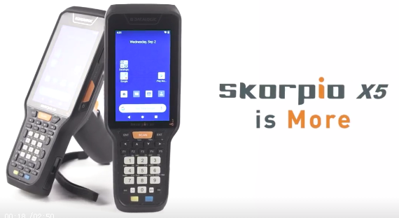 重磅來襲|Skorpio X5移動終端 - 增強可追溯性，提高生產(chǎn)力！